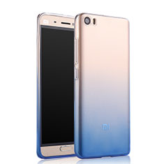 Ultra Slim Transparent Gel Gradient Soft Case for Xiaomi Mi 5 Blue