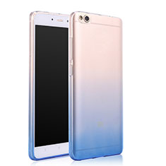 Ultra Slim Transparent Gel Gradient Soft Case for Xiaomi Mi 5C Blue