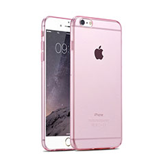 Ultra Slim Transparent Gel Soft Cover for Apple iPhone 6 Pink