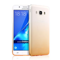 Ultra Slim Transparent Gradient Soft Case for Samsung Galaxy J5 (2016) J510FN J5108 Yellow