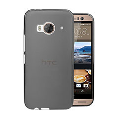 Ultra Slim Transparent Plastic Cover for HTC One Me Gray