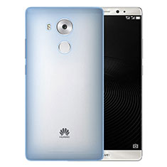 Ultra Slim Transparent Plastic Cover for Huawei Mate 8 Blue