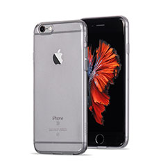 Ultra Slim Transparent TPU Soft Case for Apple iPhone 6S Gray