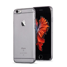 Ultra Slim Transparent TPU Soft Case for Apple iPhone 6S Plus Gray