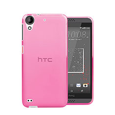 Ultra Slim Transparent TPU Soft Case for HTC Desire 630 Pink