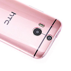 Ultra Slim Transparent TPU Soft Case for HTC One M8 Pink