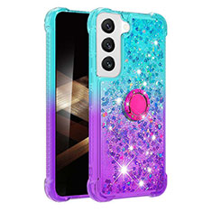 Ultra-thin Silicone Gel Gradient Soft Case Cover Y04B for Samsung Galaxy S24 5G Mixed