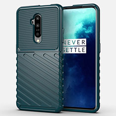 Ultra-thin Silicone Gel Soft Case 360 Degrees Cover A01 for OnePlus 7T Pro Green