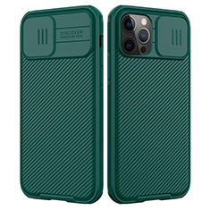Ultra-thin Silicone Gel Soft Case 360 Degrees Cover C01 for Apple iPhone 12 Pro Max Green