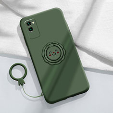 Ultra-thin Silicone Gel Soft Case 360 Degrees Cover C01 for Huawei Honor Play4 Pro 5G Midnight Green