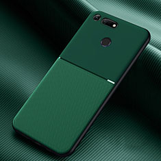 Ultra-thin Silicone Gel Soft Case 360 Degrees Cover C01 for Huawei Honor V20 Green