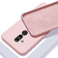 Ultra-thin Silicone Gel Soft Case 360 Degrees Cover C01 for Huawei Mate 20 Lite Pink