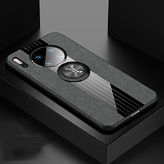 Ultra-thin Silicone Gel Soft Case 360 Degrees Cover C01 for Huawei Mate 30 Dark Gray