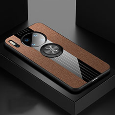 Ultra-thin Silicone Gel Soft Case 360 Degrees Cover C01 for Huawei Mate 30 Pro 5G Brown