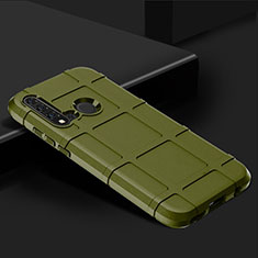 Ultra-thin Silicone Gel Soft Case 360 Degrees Cover C01 for Huawei P20 Lite (2019) Green