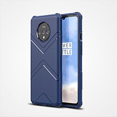 Ultra-thin Silicone Gel Soft Case 360 Degrees Cover C01 for OnePlus 7T Blue