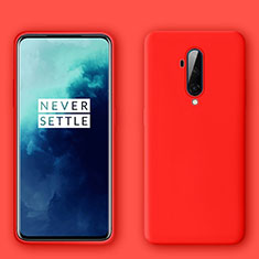Ultra-thin Silicone Gel Soft Case 360 Degrees Cover C01 for OnePlus 7T Pro Red
