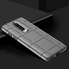 Ultra-thin Silicone Gel Soft Case 360 Degrees Cover C01 for OnePlus 8 Silver