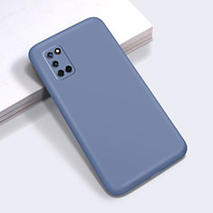Ultra-thin Silicone Gel Soft Case 360 Degrees Cover C01 for Oppo A92 Gray