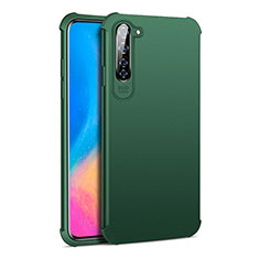 Ultra-thin Silicone Gel Soft Case 360 Degrees Cover C01 for Oppo Find X2 Lite Green