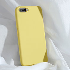 Ultra-thin Silicone Gel Soft Case 360 Degrees Cover C01 for Oppo K1 Yellow