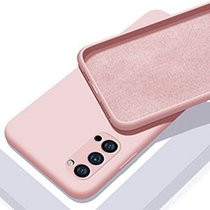 Ultra-thin Silicone Gel Soft Case 360 Degrees Cover C01 for Oppo Reno4 5G Pink