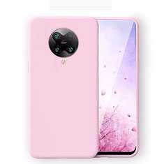 Ultra-thin Silicone Gel Soft Case 360 Degrees Cover C01 for Xiaomi Poco F2 Pro Pink