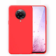 Ultra-thin Silicone Gel Soft Case 360 Degrees Cover C01 for Xiaomi Poco F2 Pro Red