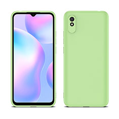 Ultra-thin Silicone Gel Soft Case 360 Degrees Cover C01 for Xiaomi Redmi 9AT Matcha Green