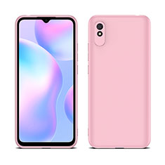 Ultra-thin Silicone Gel Soft Case 360 Degrees Cover C01 for Xiaomi Redmi 9AT Pink