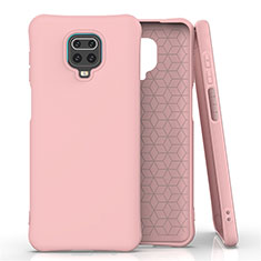 Ultra-thin Silicone Gel Soft Case 360 Degrees Cover C01 for Xiaomi Redmi Note 9 Pro Max Pink