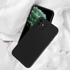 Ultra-thin Silicone Gel Soft Case 360 Degrees Cover C02 for Apple iPhone 11 Black