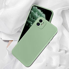 Ultra-thin Silicone Gel Soft Case 360 Degrees Cover C02 for Apple iPhone 11 Cyan