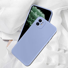 Ultra-thin Silicone Gel Soft Case 360 Degrees Cover C02 for Apple iPhone 11 Sky Blue