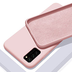 Ultra-thin Silicone Gel Soft Case 360 Degrees Cover C02 for Huawei Honor View 30 Pro 5G Pink