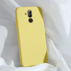 Ultra-thin Silicone Gel Soft Case 360 Degrees Cover C02 for Huawei Mate 20 Lite Yellow