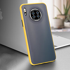 Ultra-thin Silicone Gel Soft Case 360 Degrees Cover C02 for Huawei Mate 30 5G Yellow
