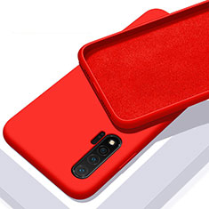 Ultra-thin Silicone Gel Soft Case 360 Degrees Cover C02 for Huawei Nova 6 5G Red