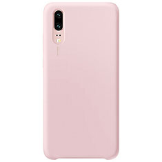 Ultra-thin Silicone Gel Soft Case 360 Degrees Cover C02 for Huawei P20 Pink