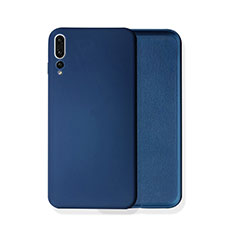 Ultra-thin Silicone Gel Soft Case 360 Degrees Cover C02 for Huawei P20 Pro Blue