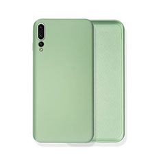 Ultra-thin Silicone Gel Soft Case 360 Degrees Cover C02 for Huawei P20 Pro Green