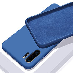 Ultra-thin Silicone Gel Soft Case 360 Degrees Cover C02 for Huawei P30 Pro Blue