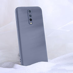 Ultra-thin Silicone Gel Soft Case 360 Degrees Cover C02 for OnePlus 8 Gray