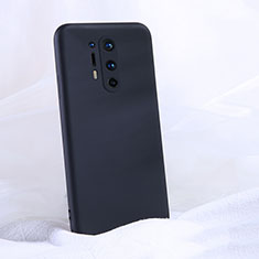 Ultra-thin Silicone Gel Soft Case 360 Degrees Cover C02 for OnePlus 8 Pro Black