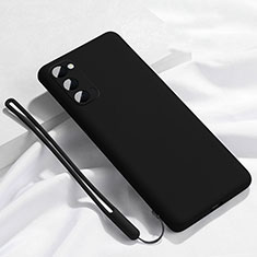 Ultra-thin Silicone Gel Soft Case 360 Degrees Cover C02 for Oppo Reno4 5G Black