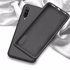 Ultra-thin Silicone Gel Soft Case 360 Degrees Cover C02 for Samsung Galaxy A70 Black
