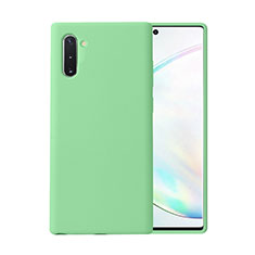 Ultra-thin Silicone Gel Soft Case 360 Degrees Cover C02 for Samsung Galaxy Note 10 5G Green