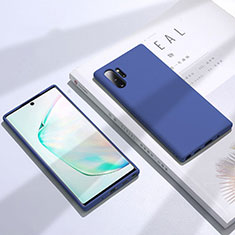 Ultra-thin Silicone Gel Soft Case 360 Degrees Cover C02 for Samsung Galaxy Note 10 Plus 5G Blue