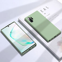 Ultra-thin Silicone Gel Soft Case 360 Degrees Cover C02 for Samsung Galaxy Note 10 Plus 5G Green