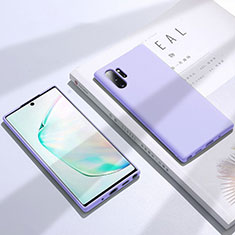 Ultra-thin Silicone Gel Soft Case 360 Degrees Cover C02 for Samsung Galaxy Note 10 Plus 5G Purple